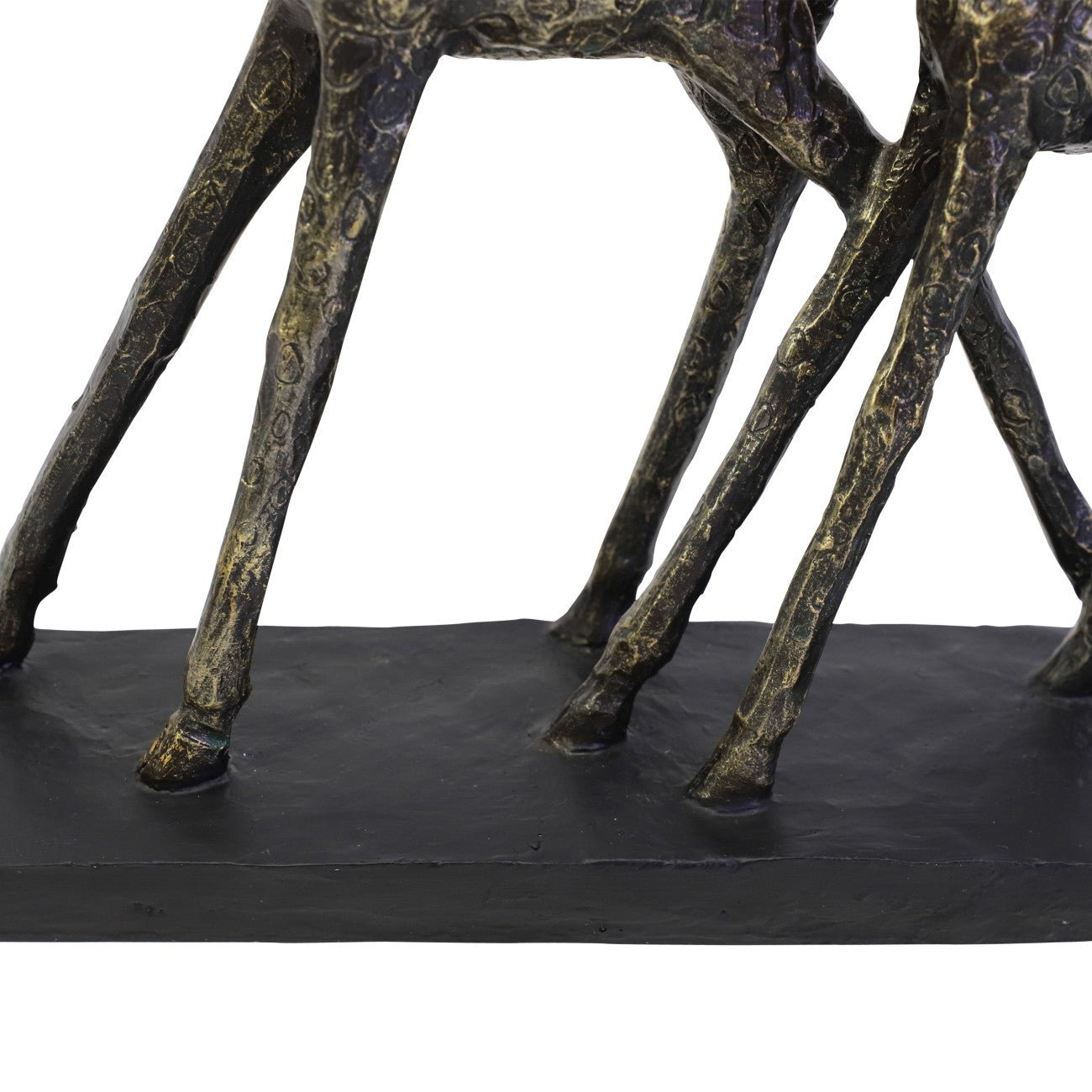 Family Of Three Giraffes Sculpture