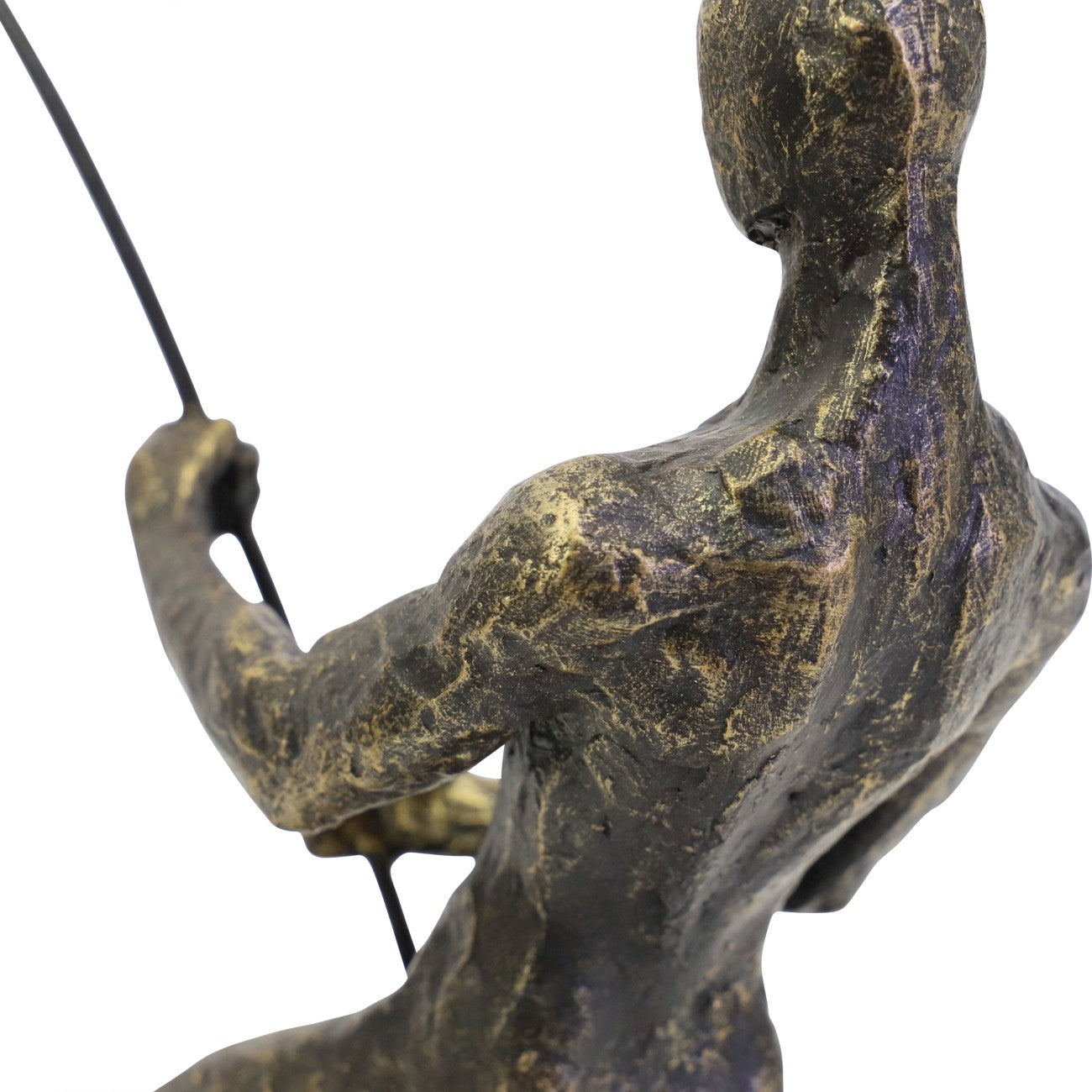 Fishing Sculpture on Stand