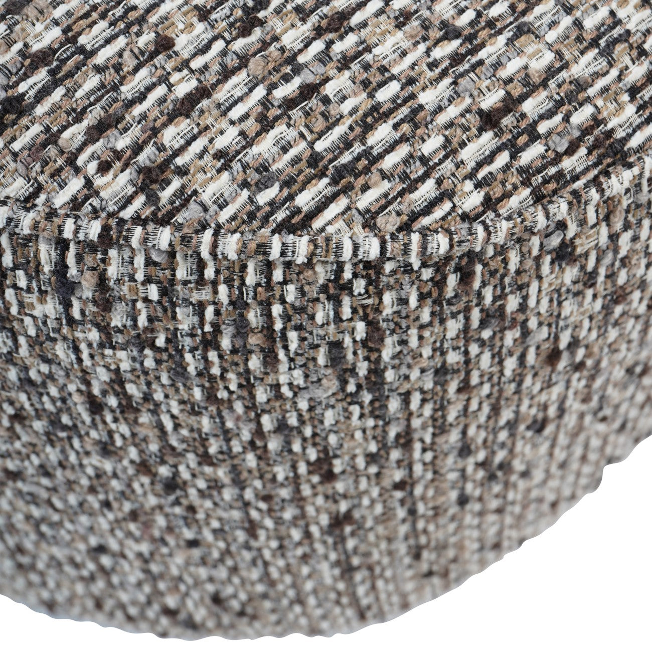 Roehampton Textured Slub Swivel Chair Mocha