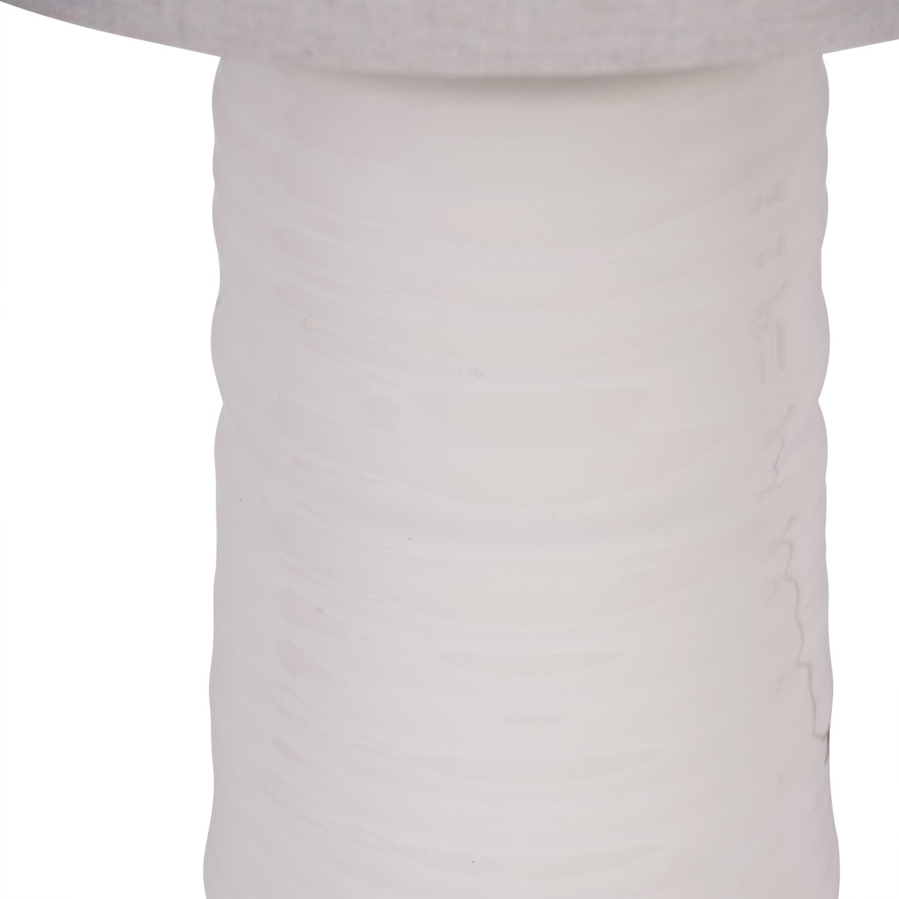 Tivoli Ceramic Table Lamp White with Shade E27 60W
