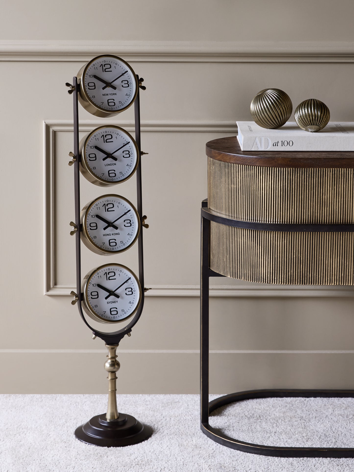 Sterling World City Floor Clock