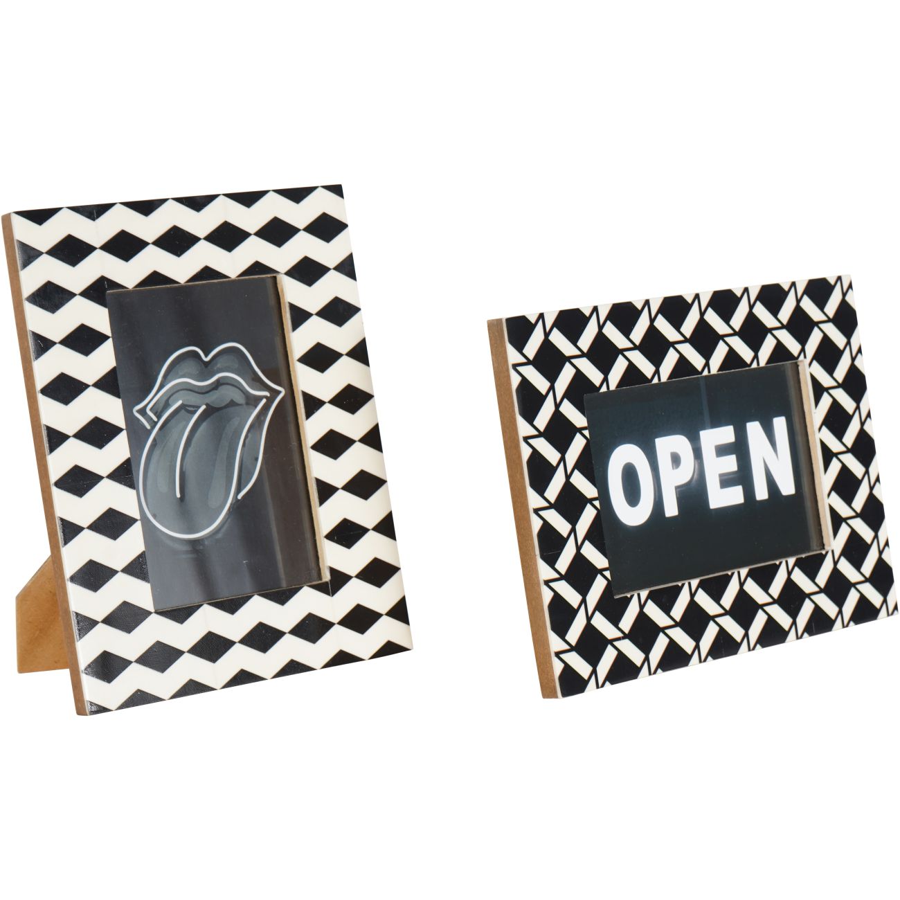 Anya Photoframe in Black and White 10x15cm