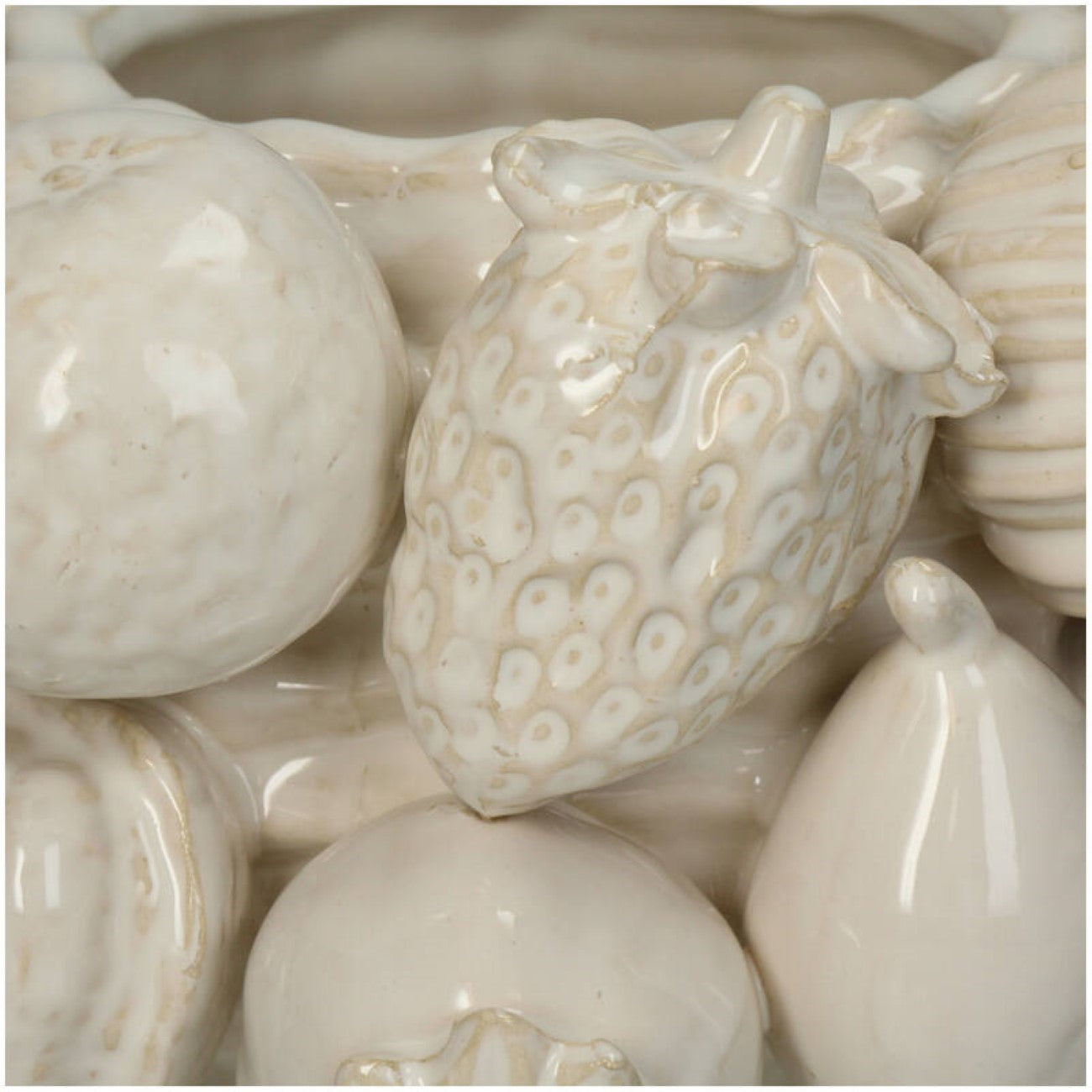 Ivory Orchard Ceramic Vase Small