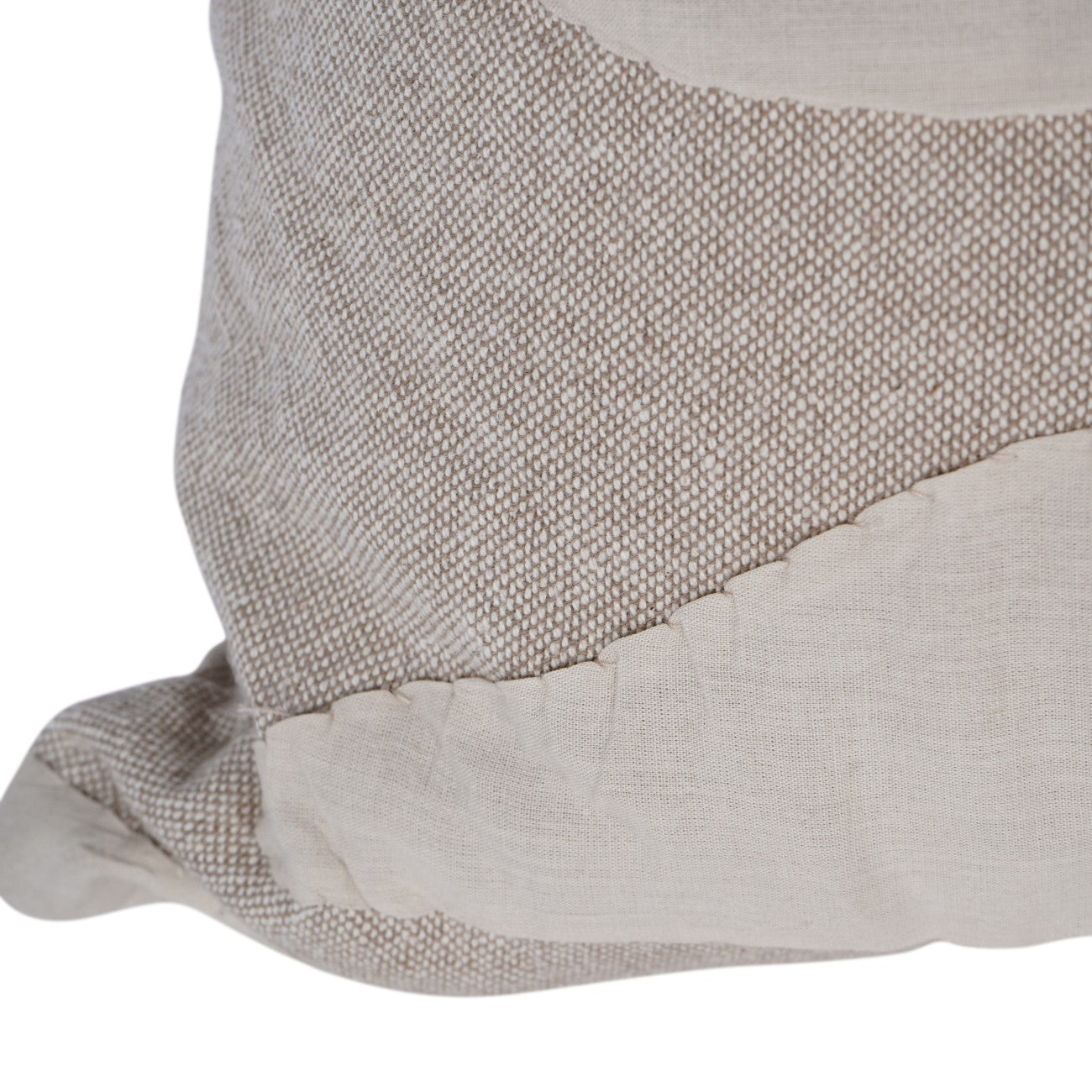 Drift Cushion Cotton Beige 90x40cm