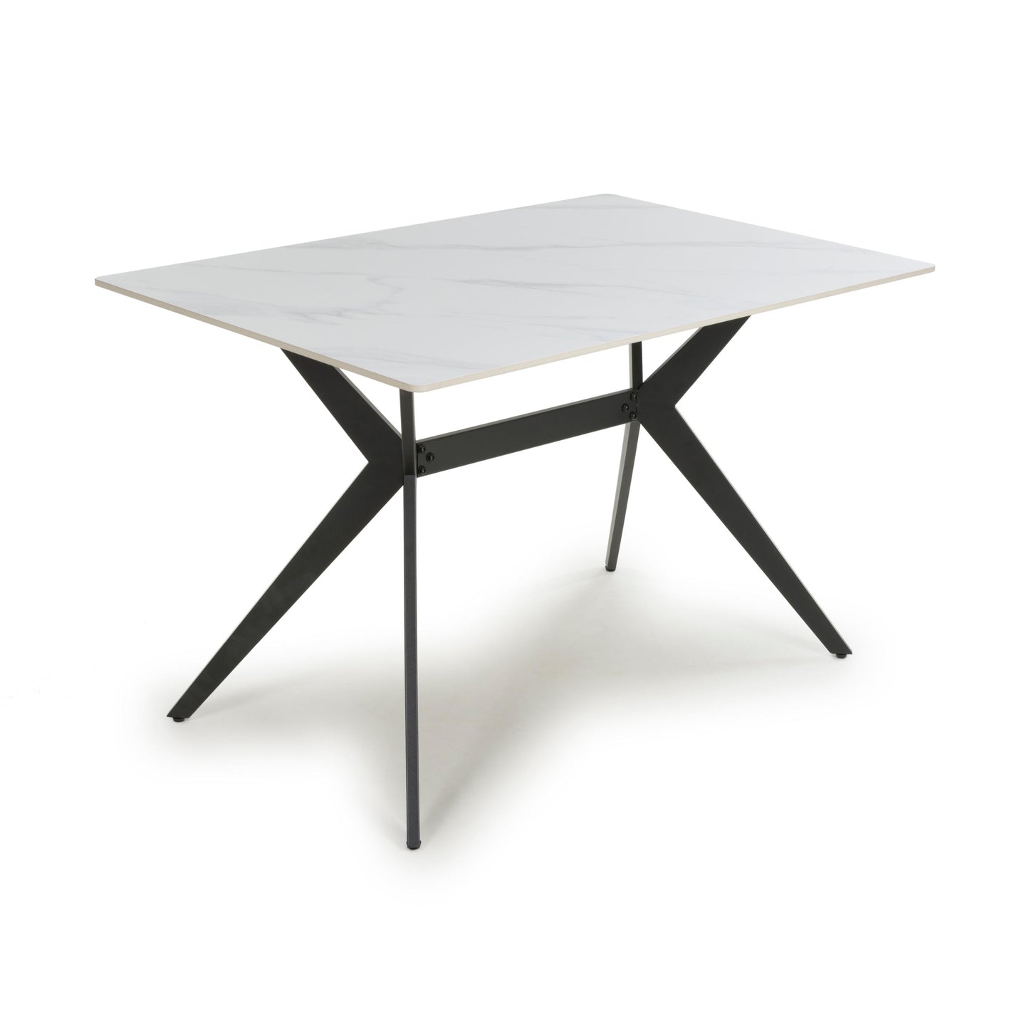 Timor 1.2m & 4 Lisbon Dining Set