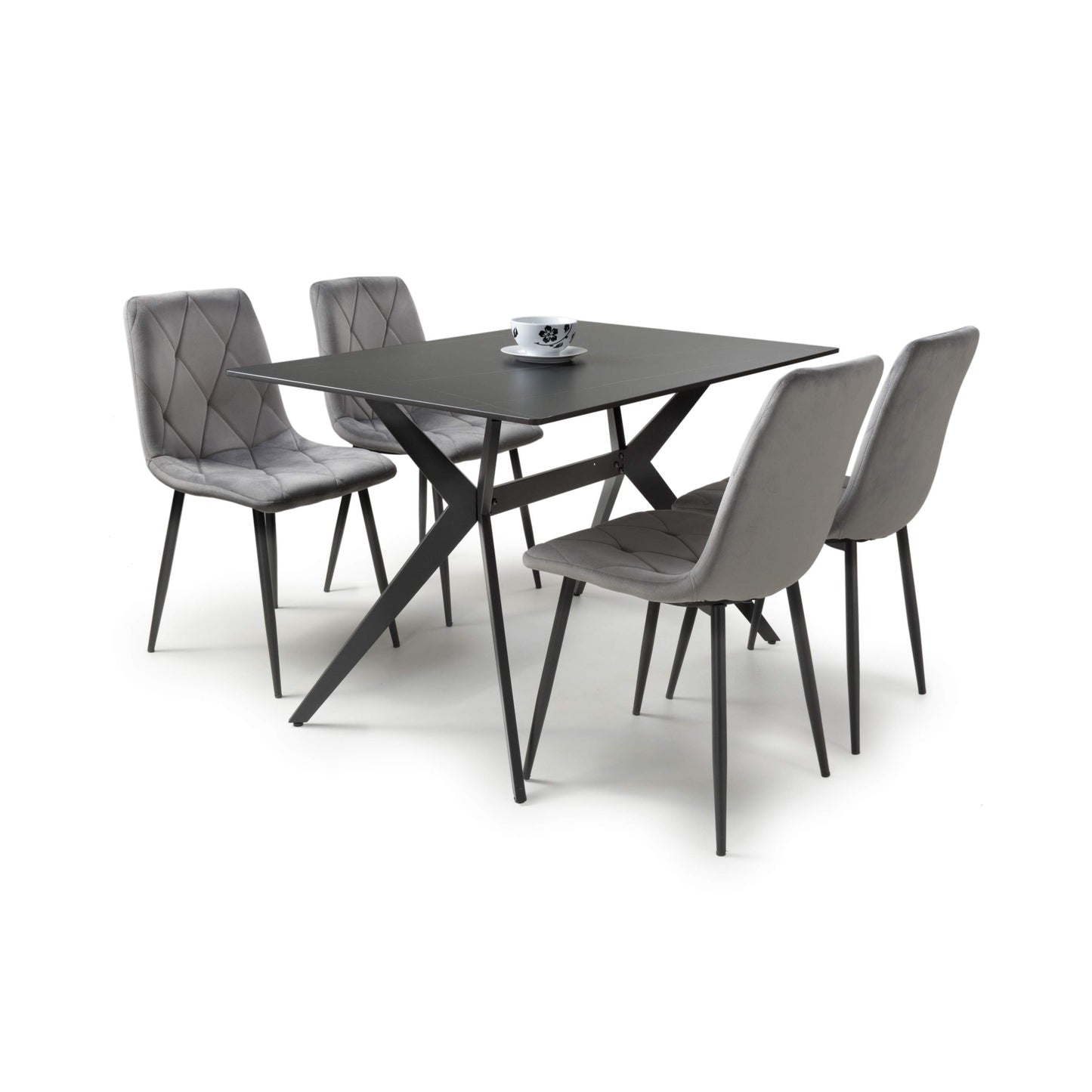 Timor 1.2m & Vernon Dining Set