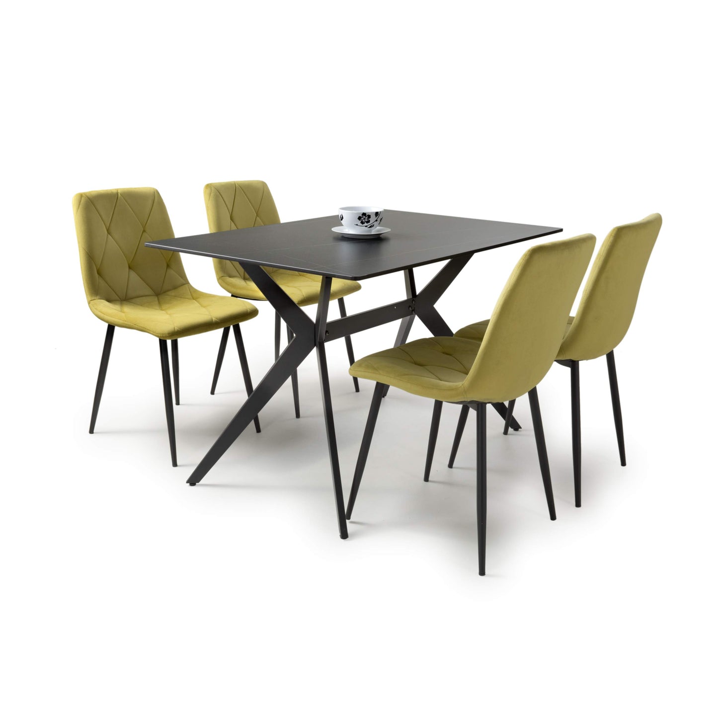 Timor 1.2m & Vernon Dining Set