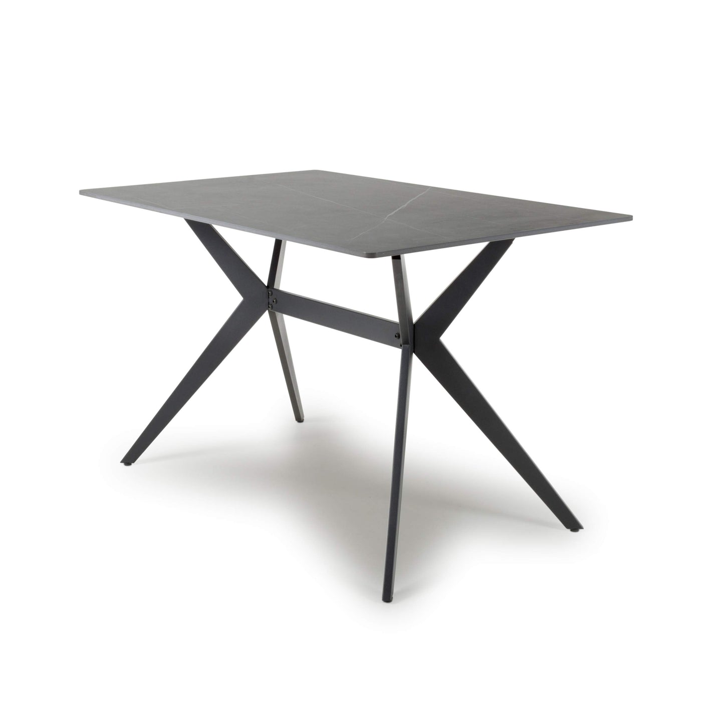 Timor 1.2m Grey & 4 Linden Dining Set