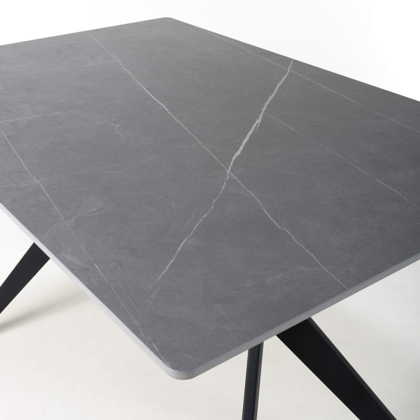 Timor 1.2m Grey & 4 Linden Dining Set