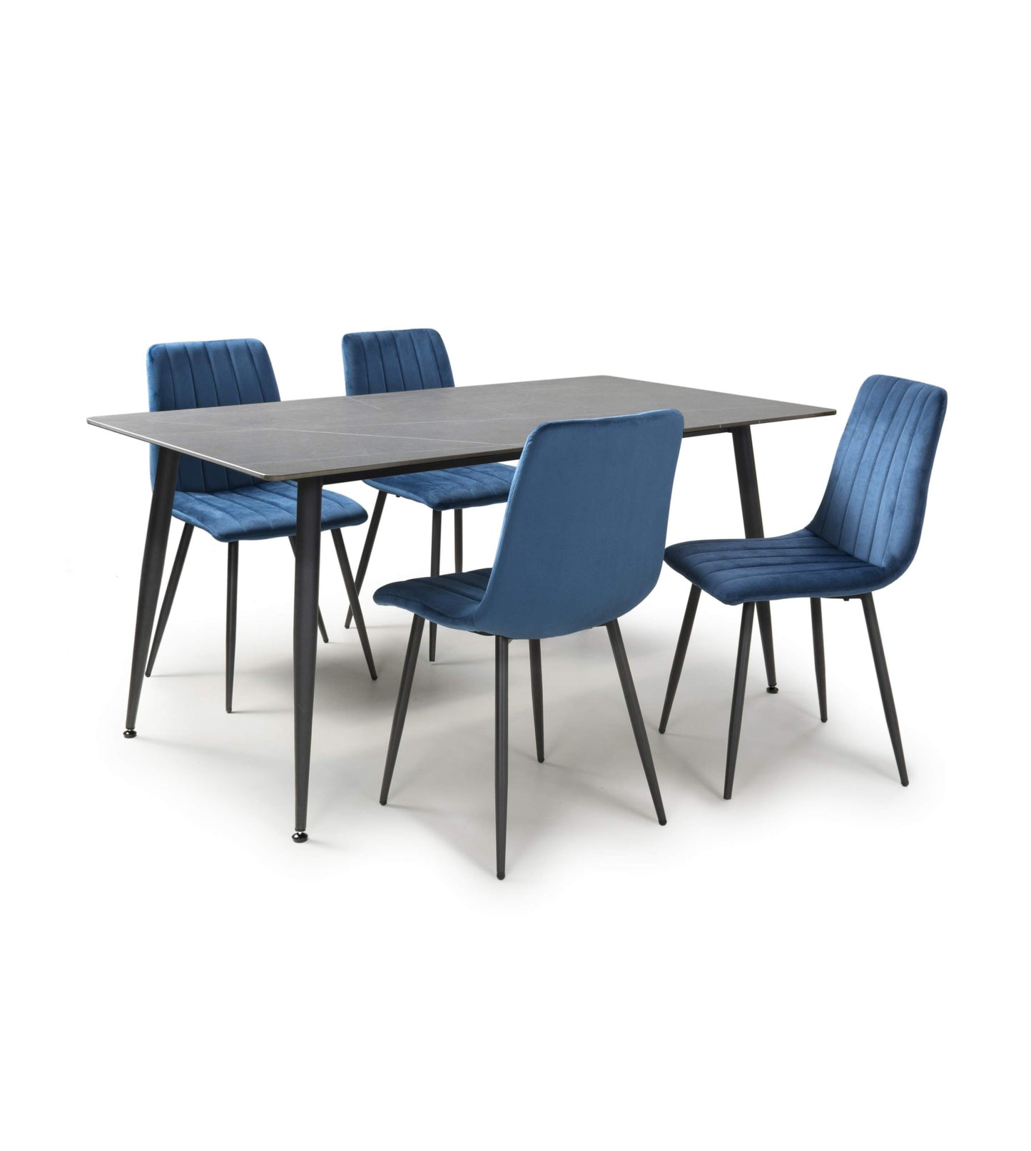 Monaco 1.6m & Lisbon Dining Set