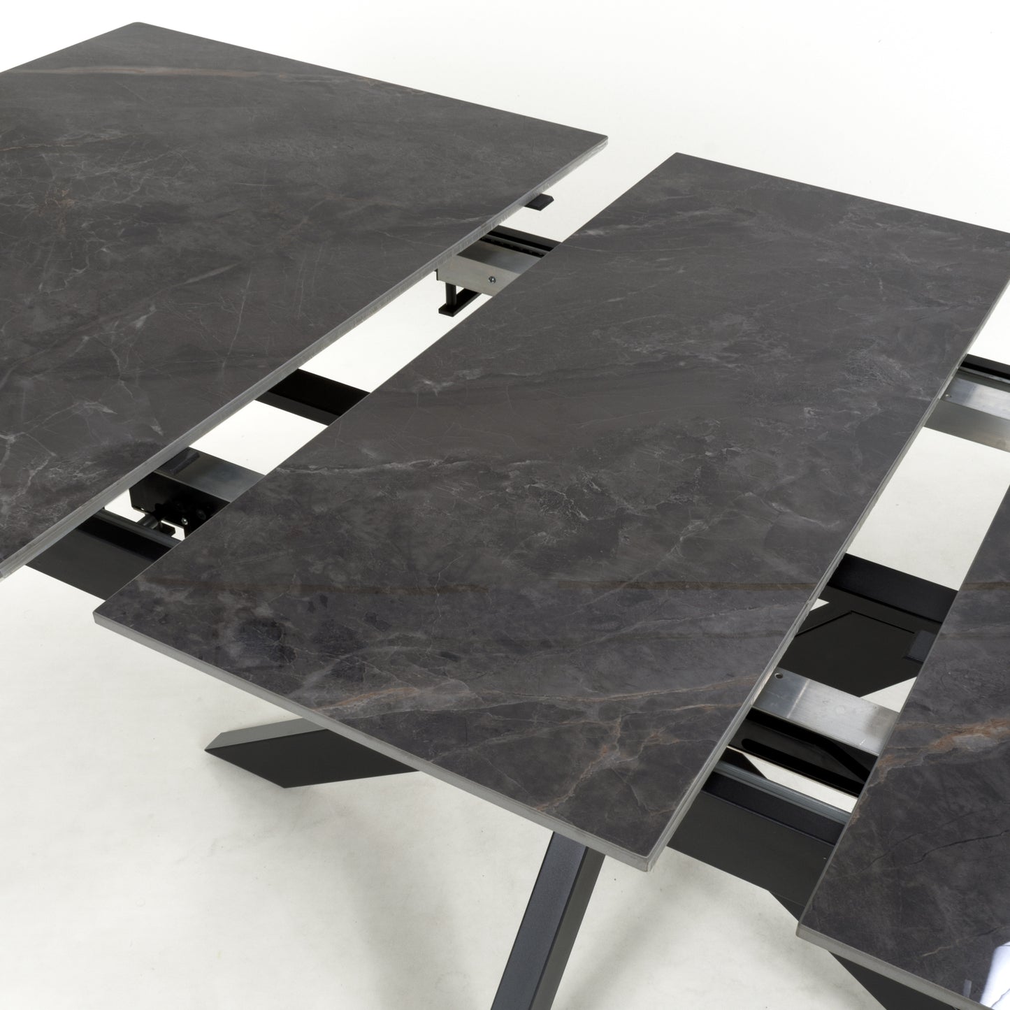 Tokyo Extender Grey & 4 Denver Mink Dining Set