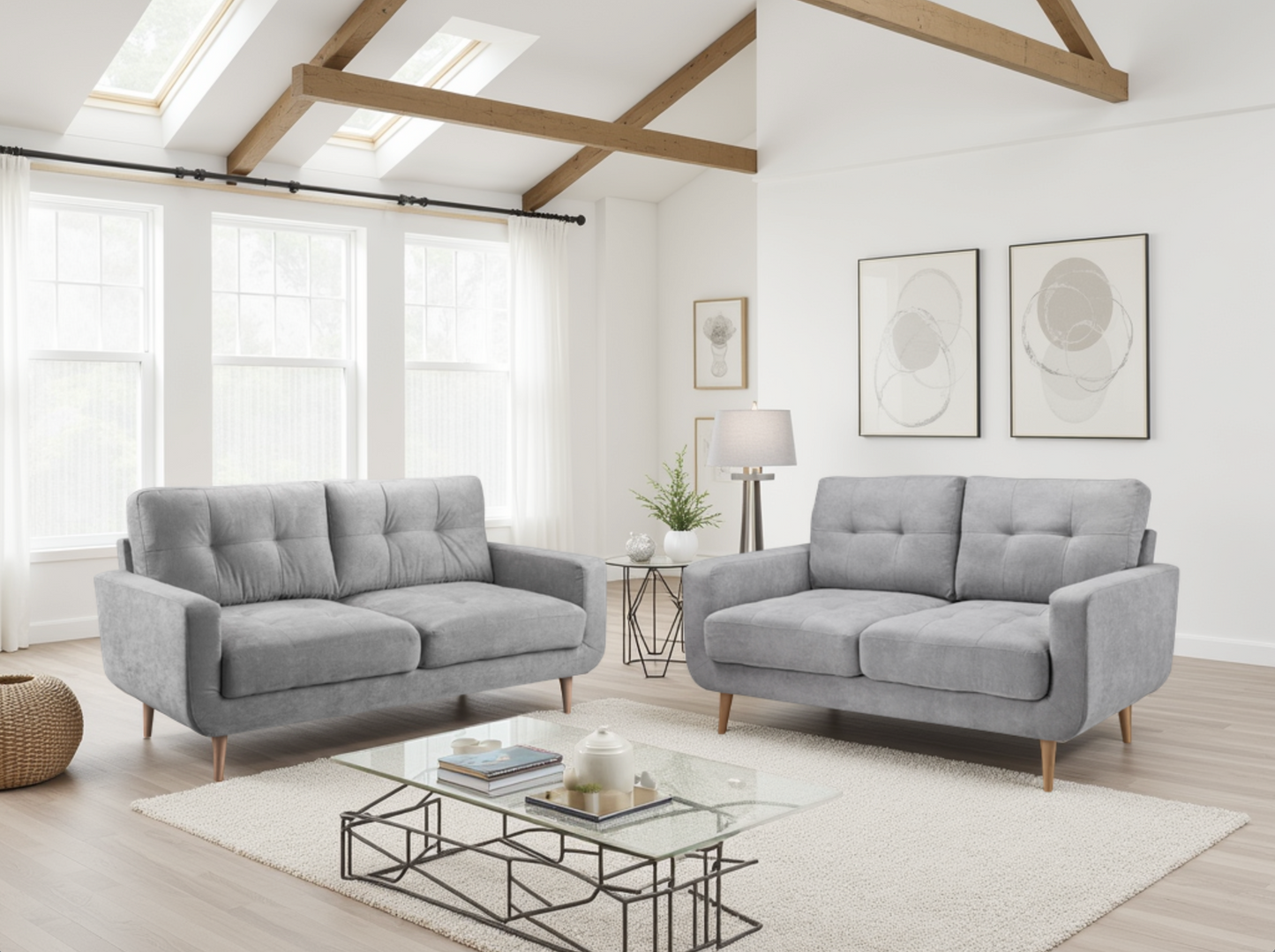 Aurora Grey Sofa