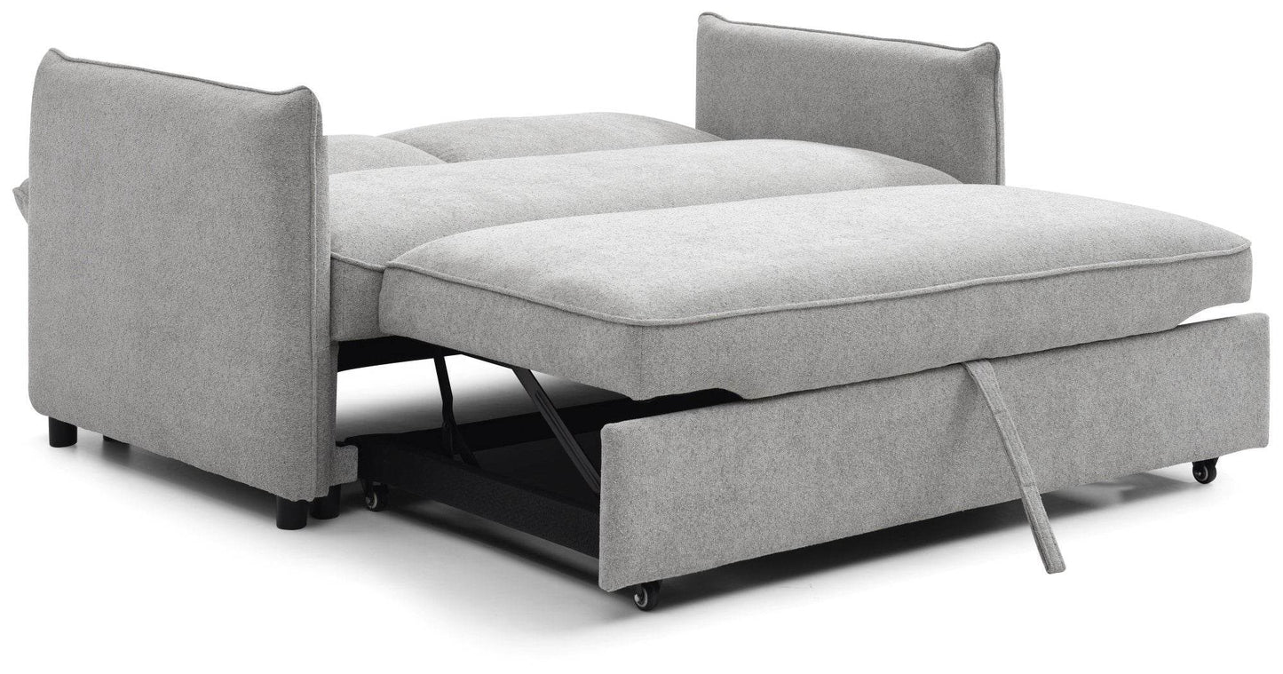Luna Titan Grey Boucle Pop-up Modern Sofa Bed