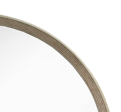 Foyle Antique Silver Finish Wall Mirror