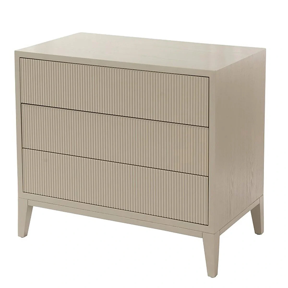 Amur Ceramic Grey Finish 3 Drawer Chest