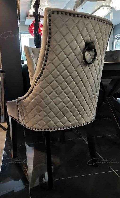 Cambridge Round Shadow Edition Knocker Dining Chair