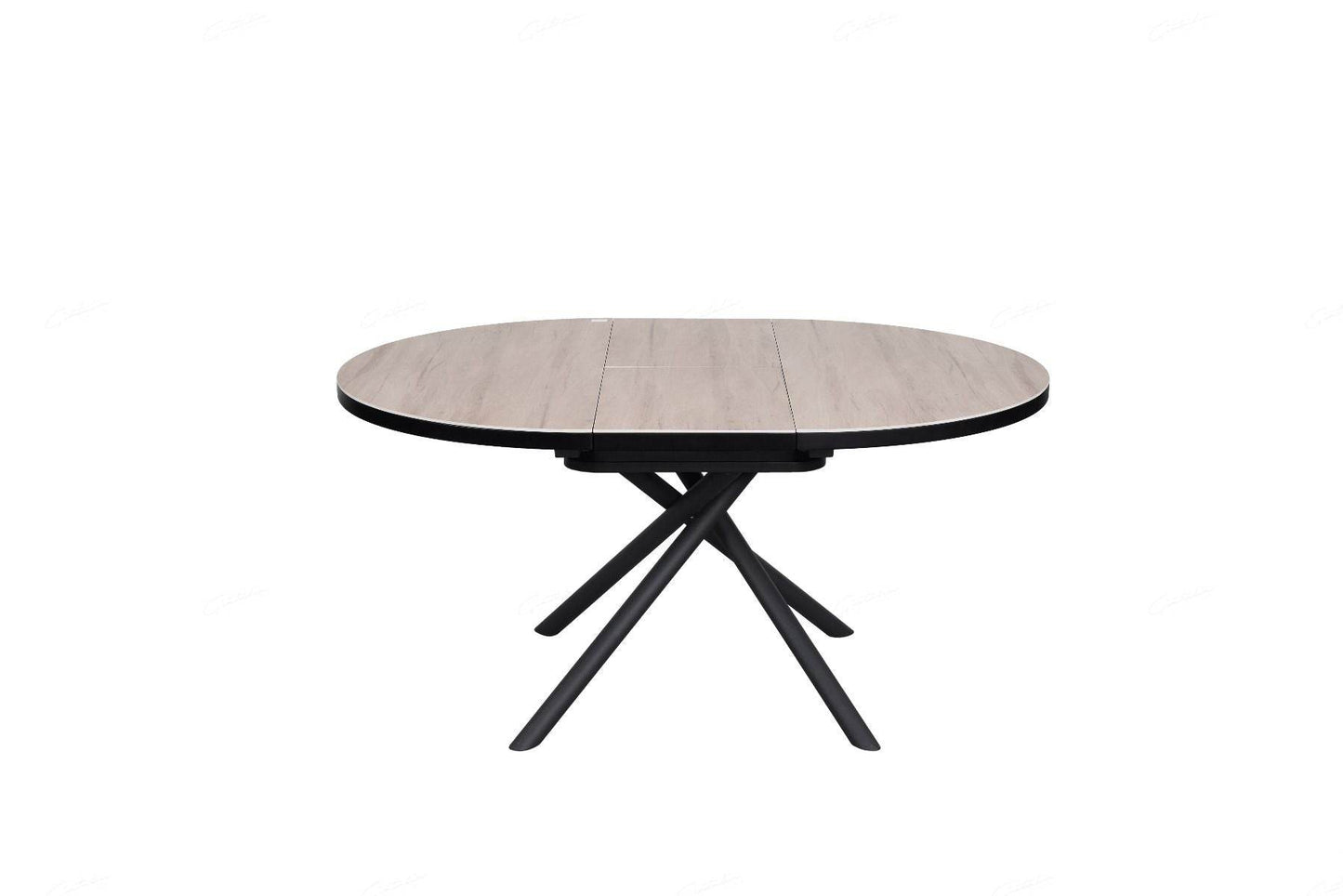 Danello English Oak Wood Ceramic Extending Dining Table - Pak Tao