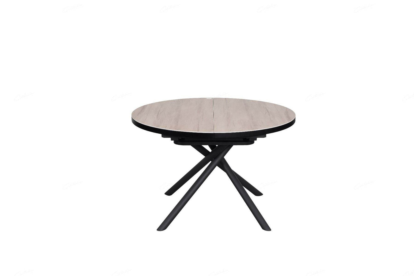 Danello English Oak Wood Ceramic Extending Dining Table - Pak Tao