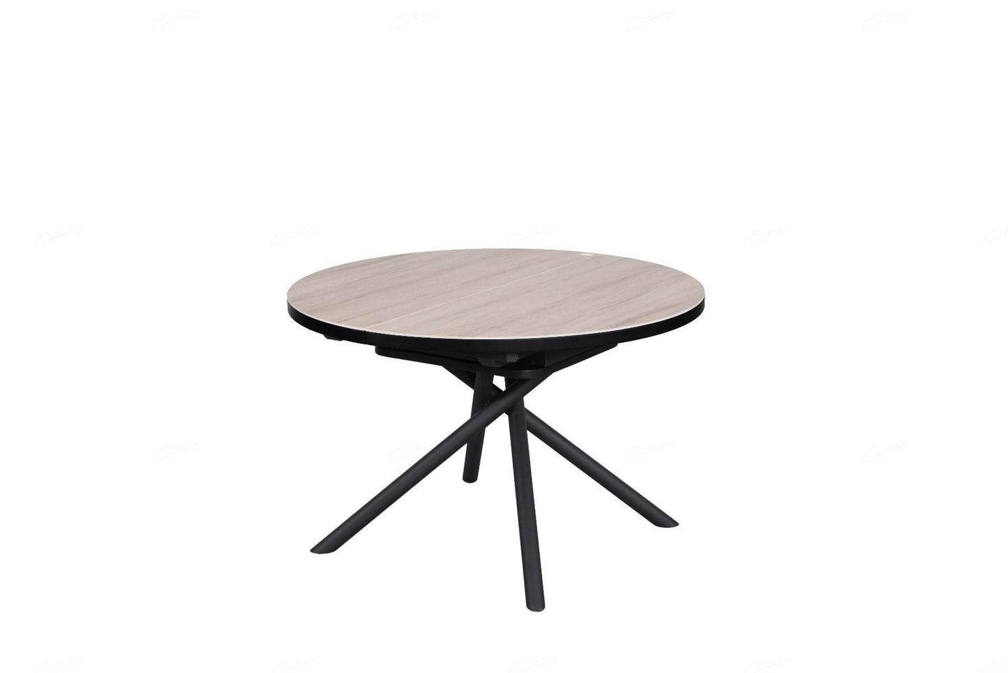 Danello English Oak Wood Ceramic Extending Dining Table - Pak Tao
