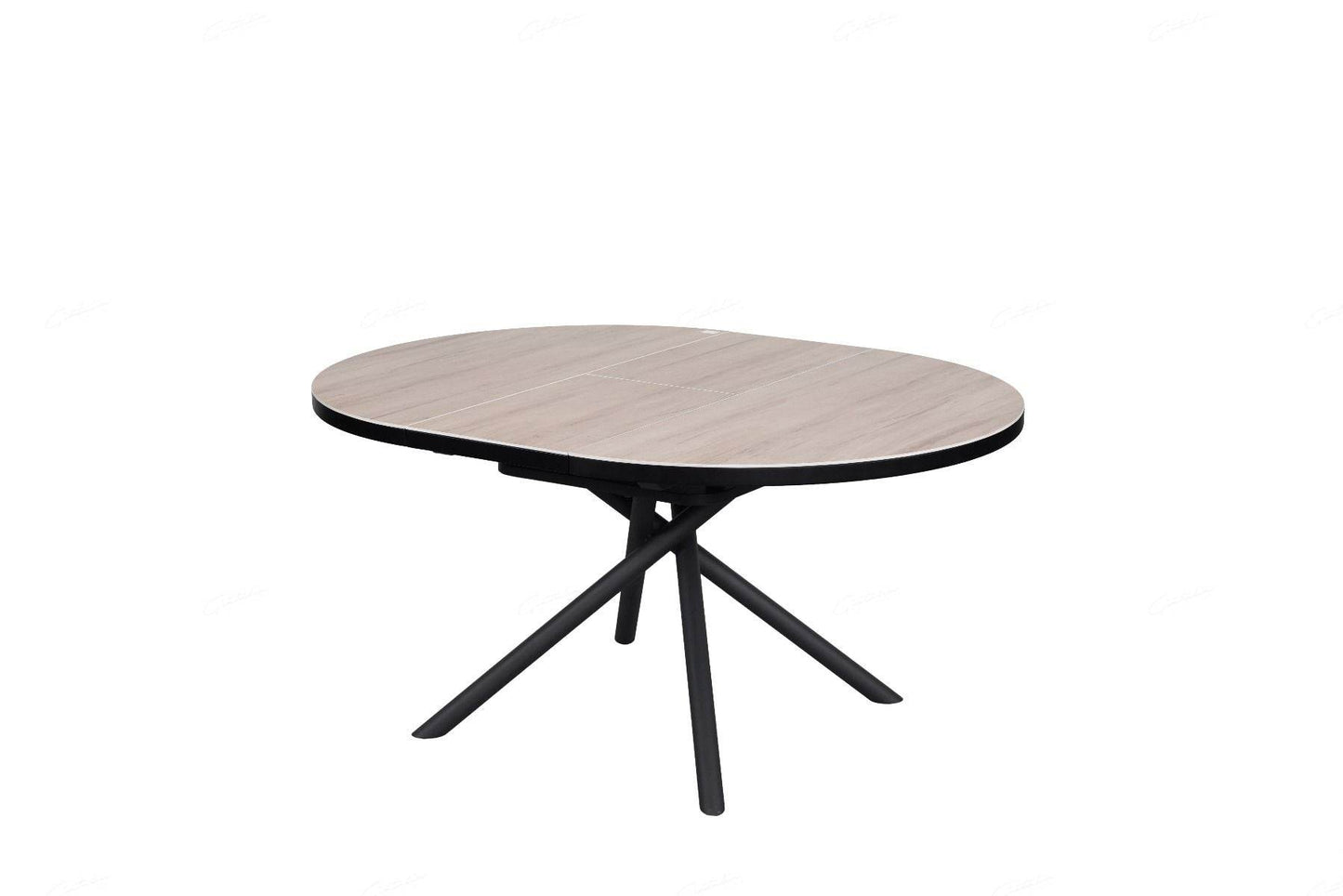 Danello English Oak Wood Ceramic Extending Dining Table - Pak Tao