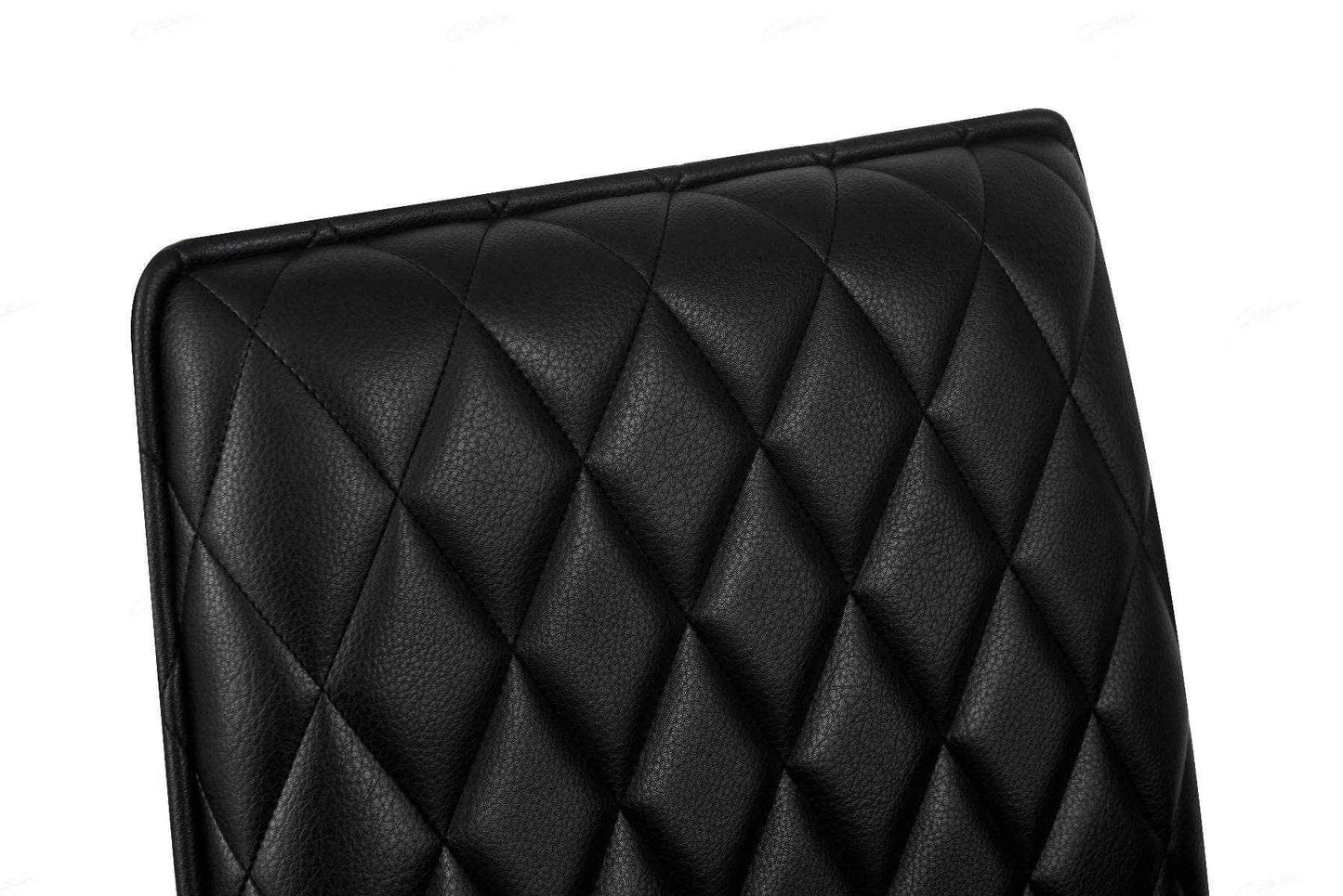 Eclat Black PU Dining Chair