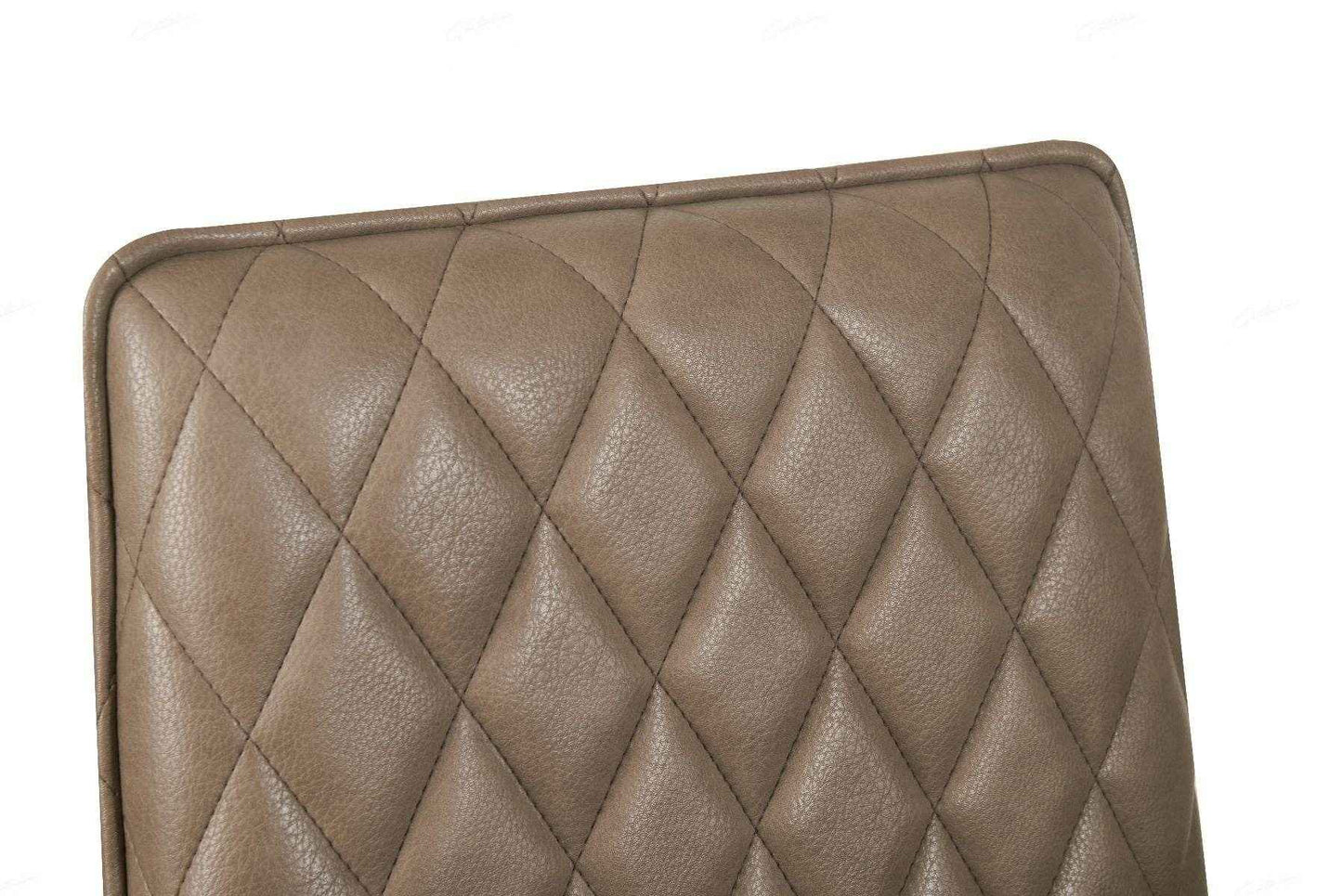 Eclat Taupe PU Dining Chair