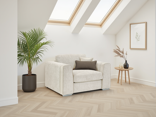 Naples Sofa Beige Armchair