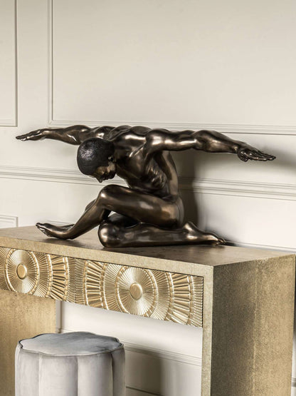 Upscaled Keswick Male Arms Outstretched Sculpture