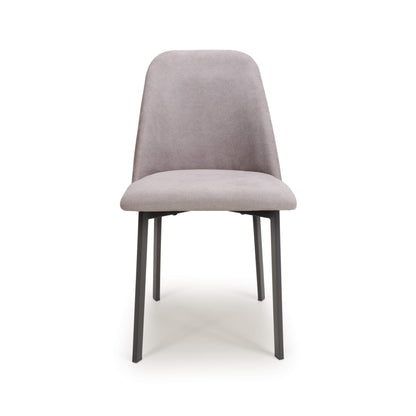 Timor 1.2m Grey & 4 Linden Dining Set