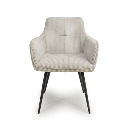 Tokyo Extender Grey & 4 Denver Mink Dining Set