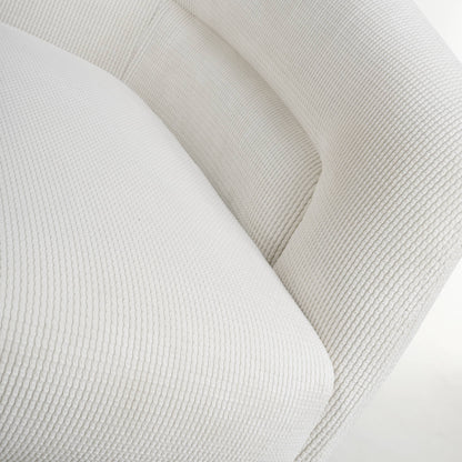 Osaka Round Green & 4 Artemis White Dining Set