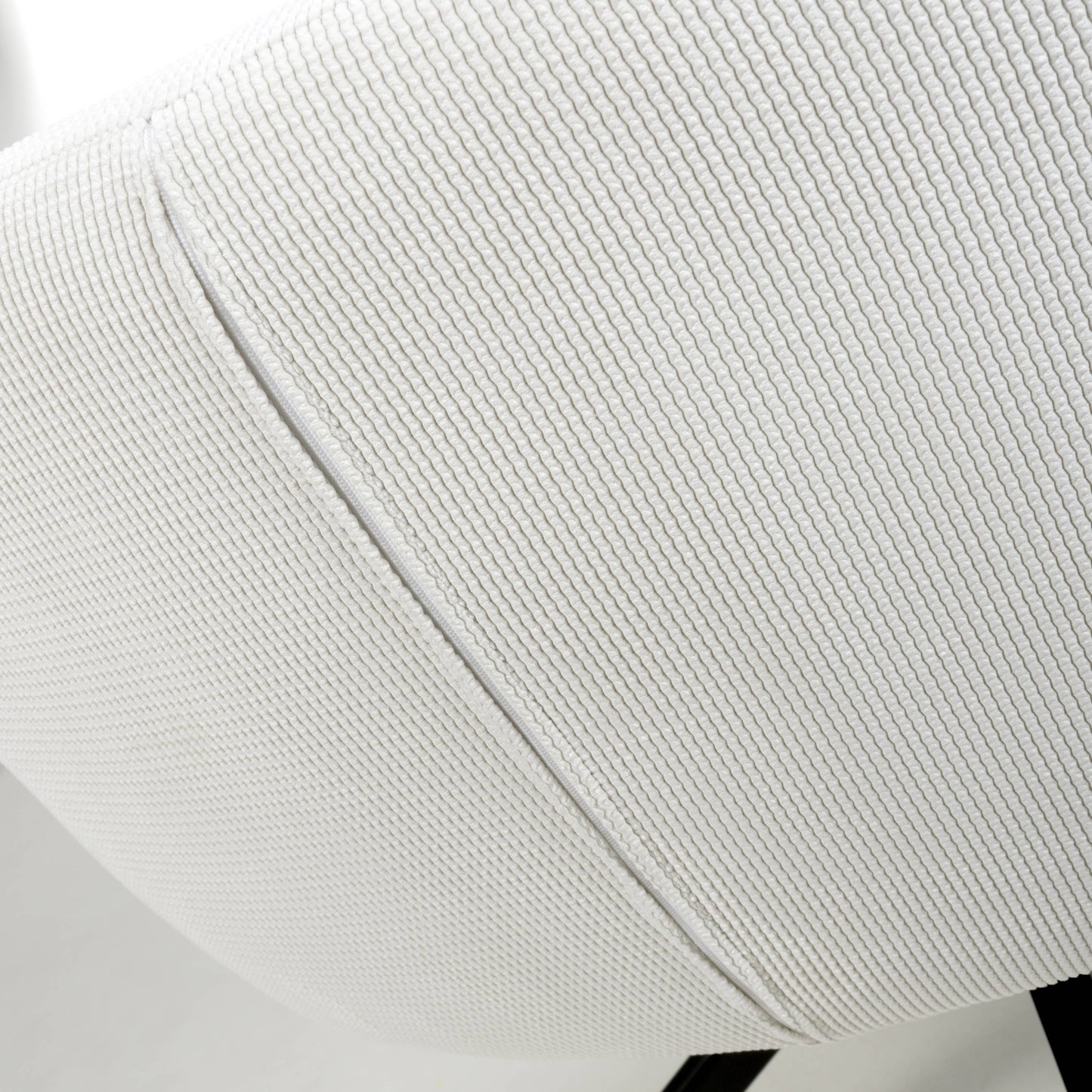 Osaka Round Green & 4 Artemis White Dining Set