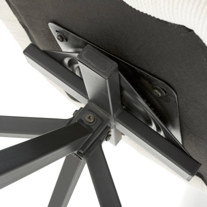 Osaka Round Green & 4 Artemis White Dining Set