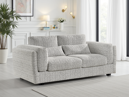 Bari Sofa Grey 3 Seater