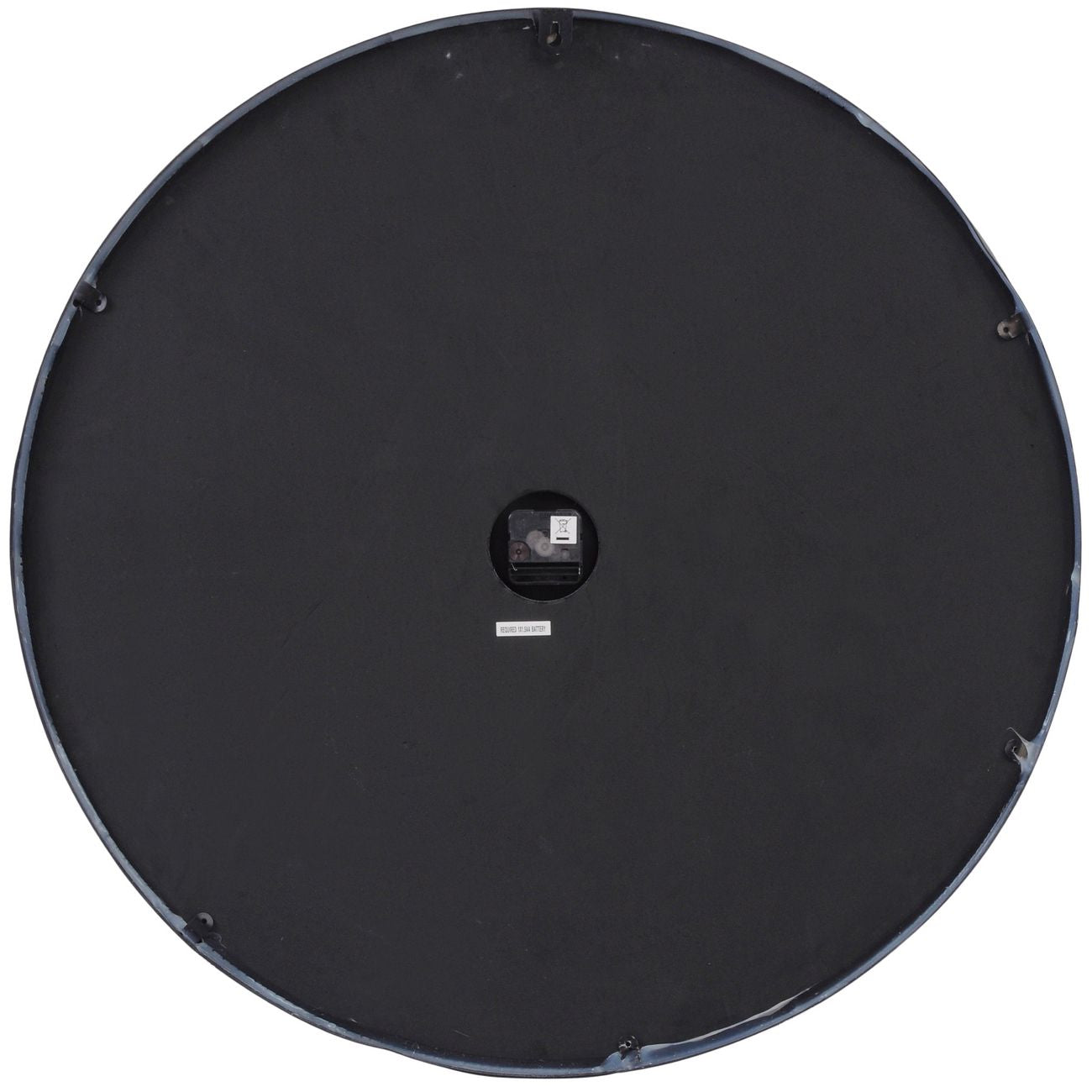 Skeleton Mirror Wall Clock