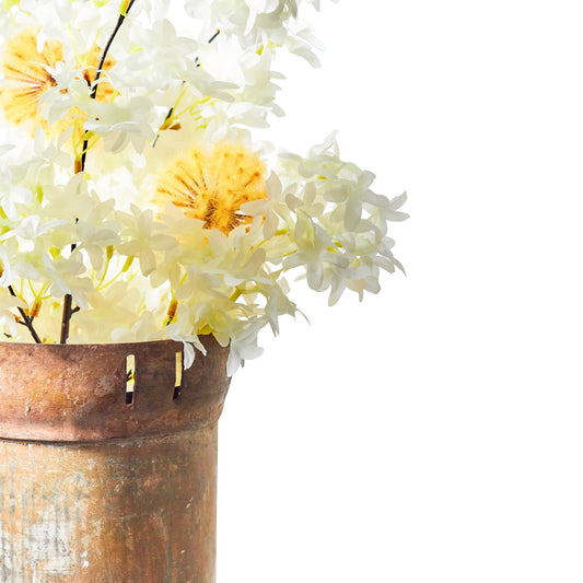 Faux Stem Lilac Branch Cream
