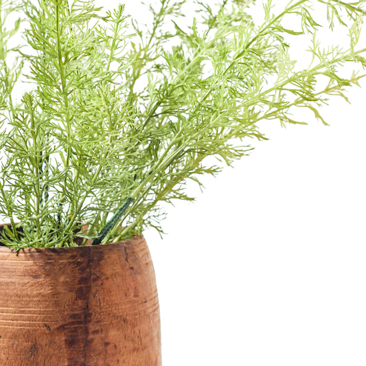 Faux Stem Dill White