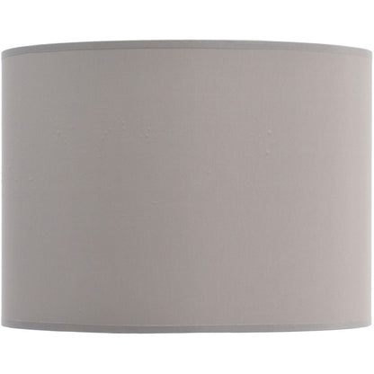 Taupe and Champagne Lined Drum 14" Lampshade