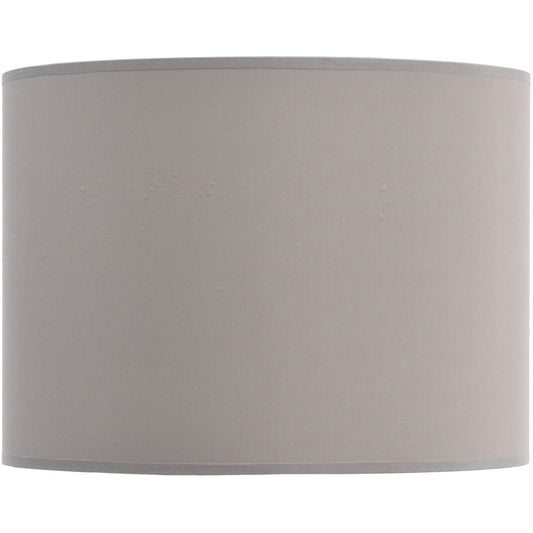 Taupe and Champagne Lined Drum 14" Lampshade