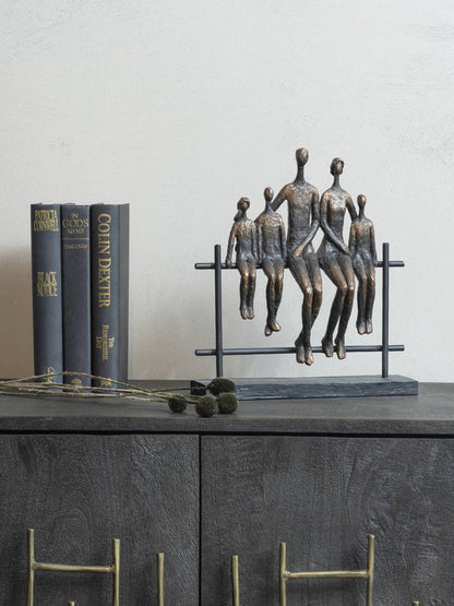 Duxford Bench Family Of Five Sculpture