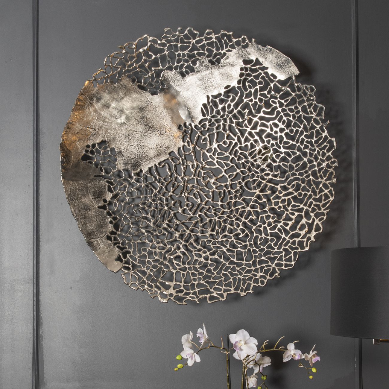 Apo Coral Aluminium Wall Sculpture