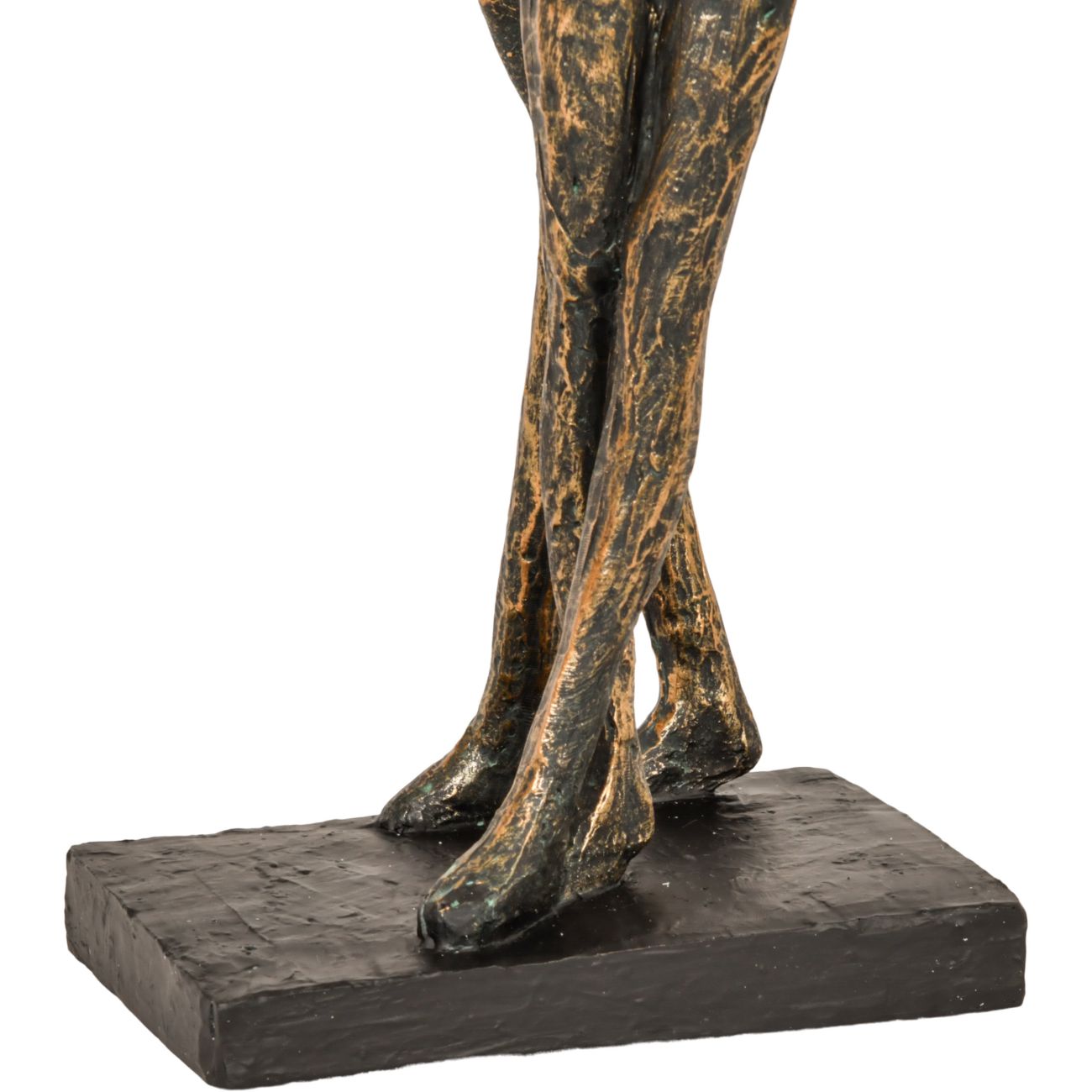 Celebrating Bronze Resin Standing Couple