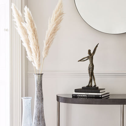 Celebrating Bronze Resin Standing Couple