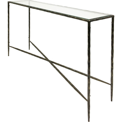 Patterdale Hand Forged Console Table Large 140x35cm