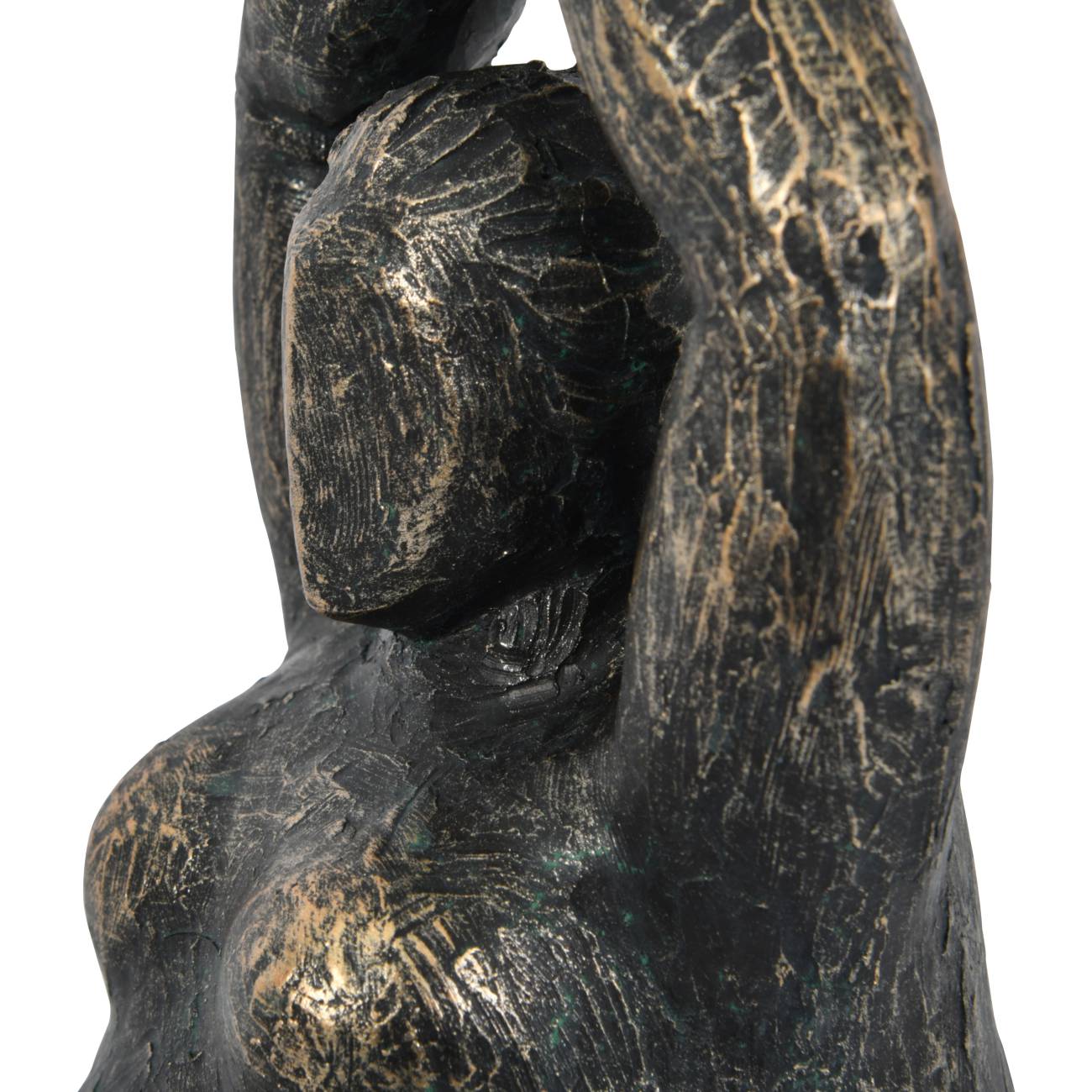 Freya Meditating Feminine Form Resin Sculpture