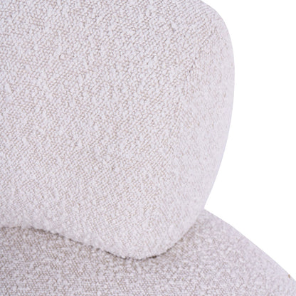 Luna Occasional Chair in Boucle Cream