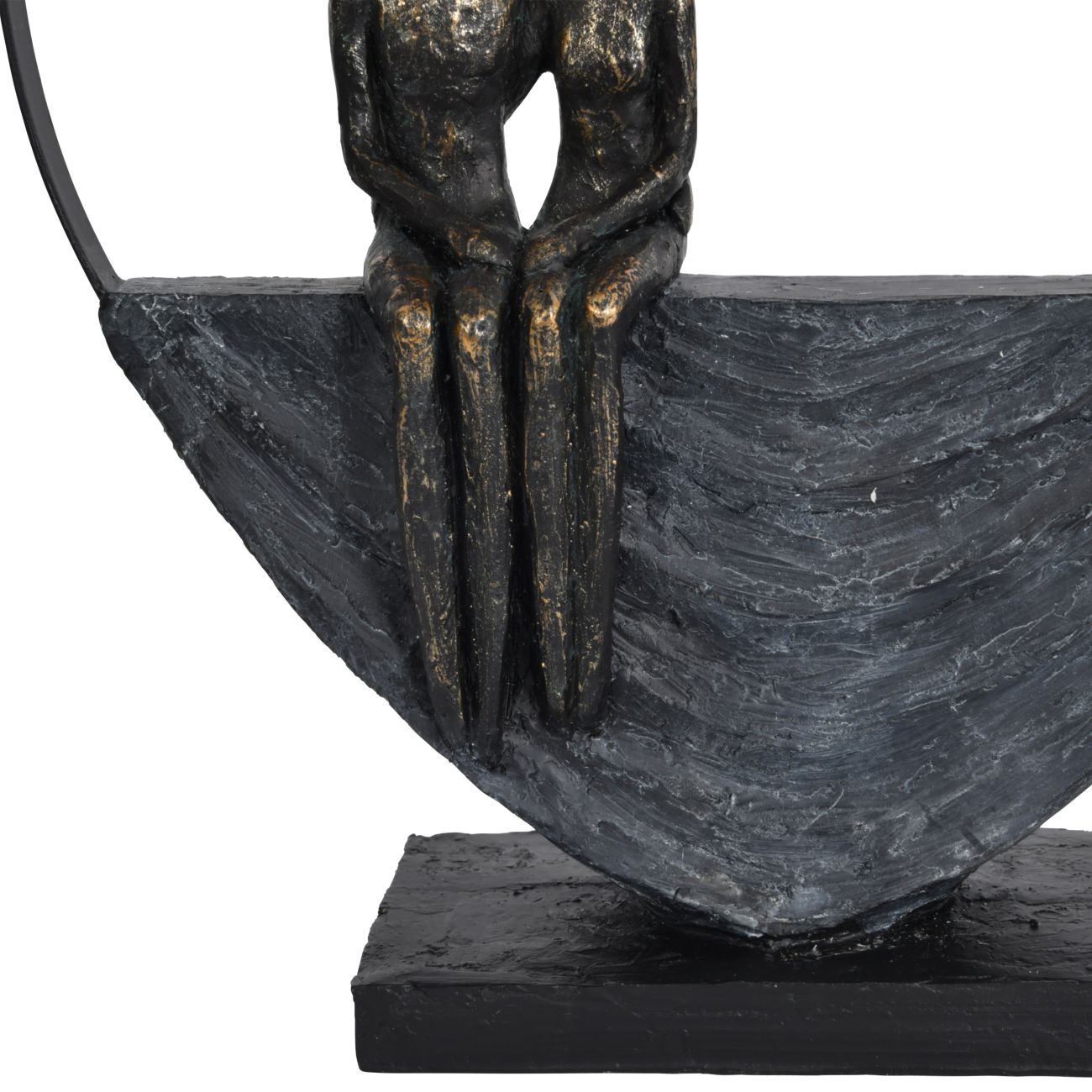 Couple Inside Heart Sculpture