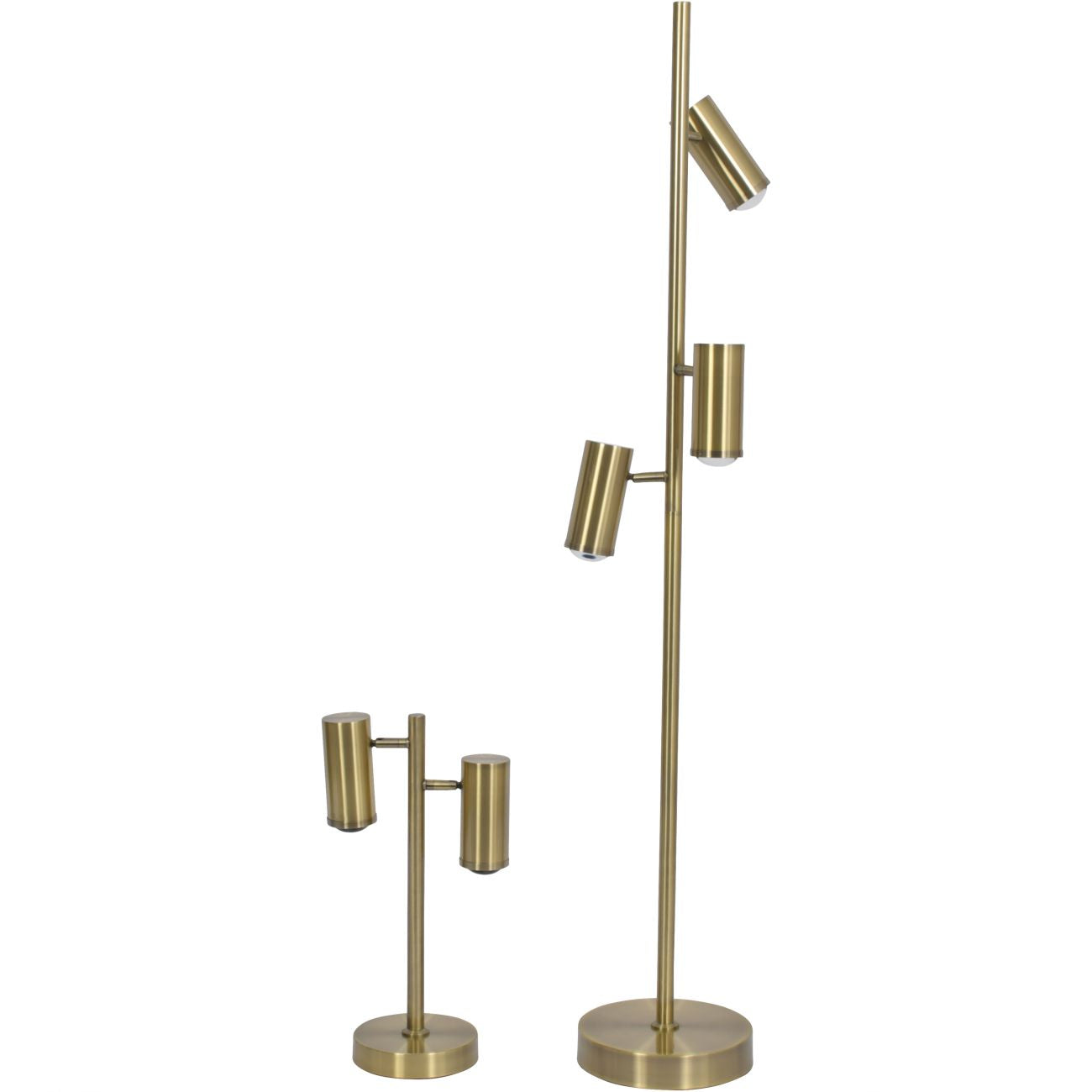 Stukely Double Light Desk Lamp
