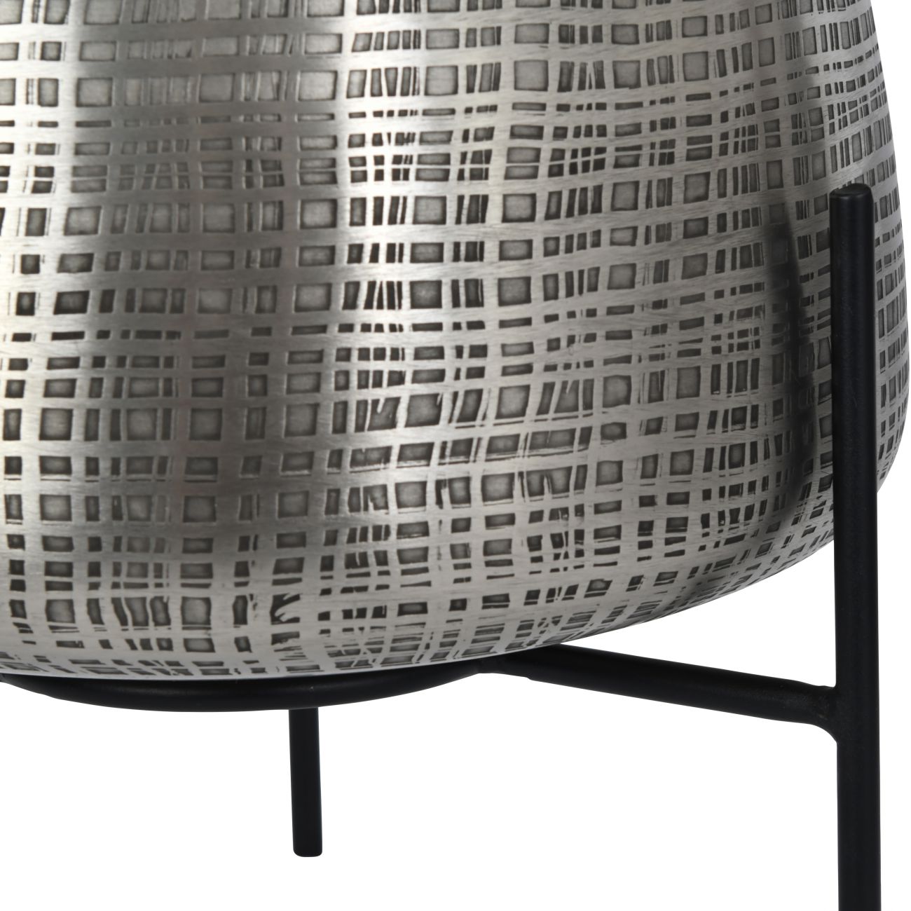 Clyde Tabletop Nickel Set of 2 Planters