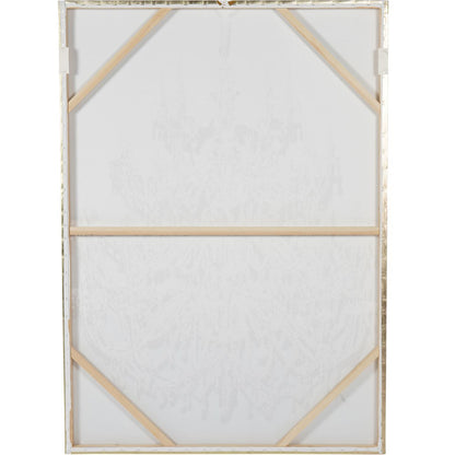 Chandelier Gold Foiled Canvas Wall Art 140x100cm